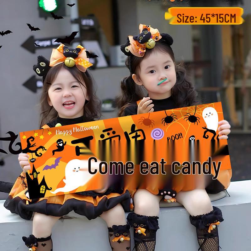 Halloween Handheld Banner: Party Décor & Photo Prop
Halloween Handheld Banner: Party Décor & Photo Prop