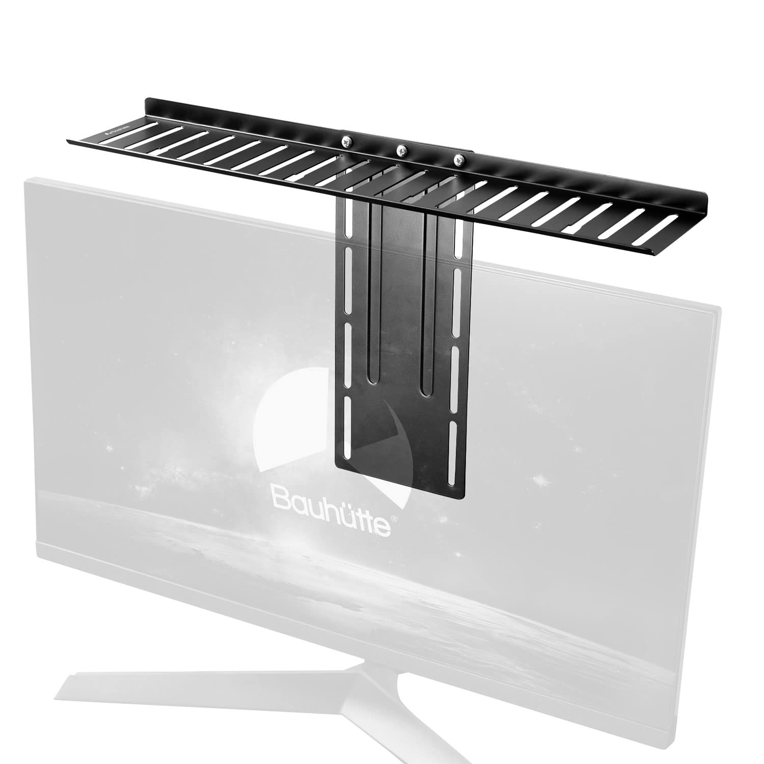 Bauhutte Stable Monitor Rack Floats your displays your and securely mounts to your VESA load Small item Speaker Speaker Monitor top storage Monitor чорний
Bauhutte Stable Monitor Rack Floats your displays your and securely mounts to your VESA load Small item Speaker Speaker Monitor top storage Monitor чорний