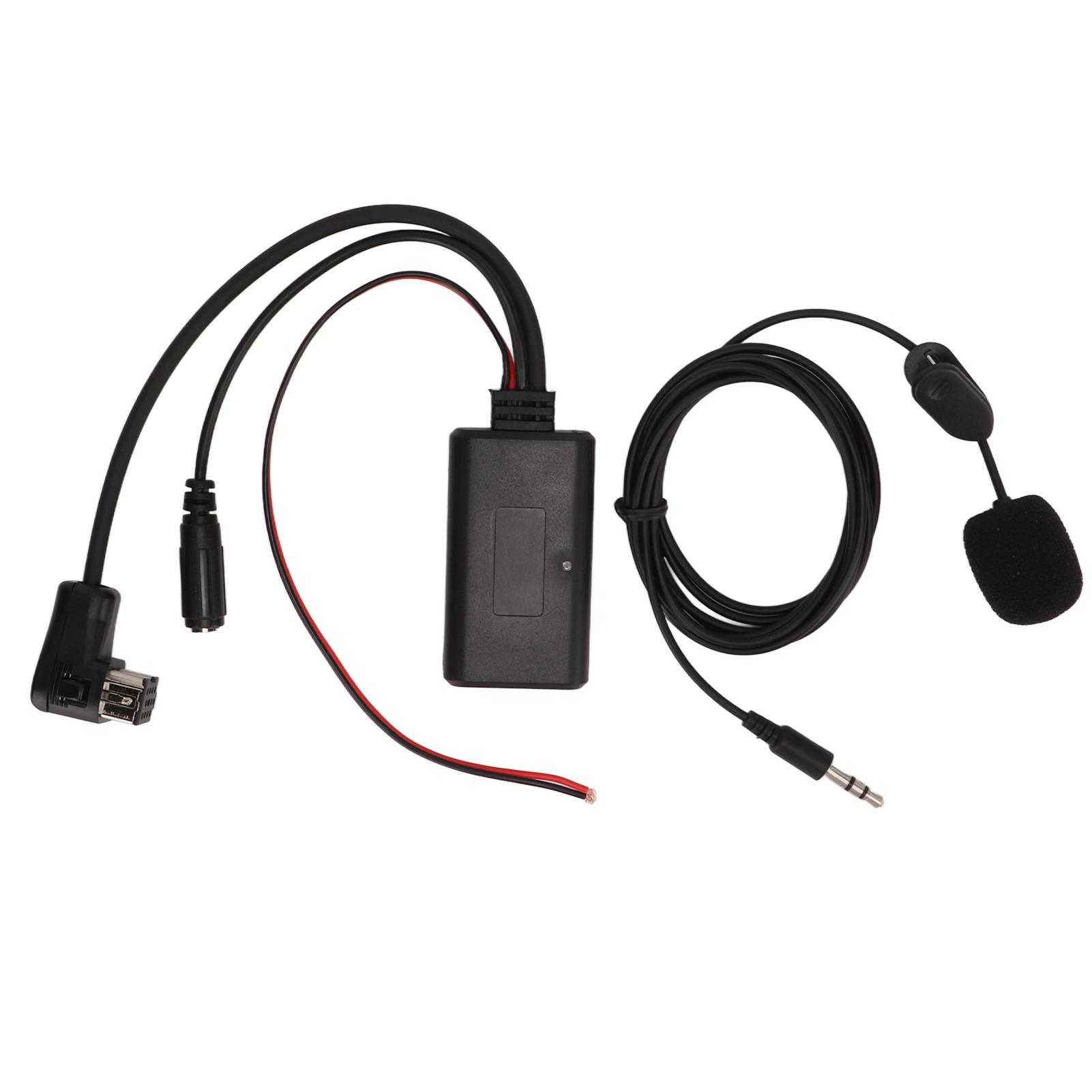 Bluetooth Audio Cable Stereo AUX Input Adapter with Microphone Replacement for Pionner P99 P01
Bluetooth Audio Cable Stereo AUX Input Adapter with Microphone Replacement for Pionner P99 P01
