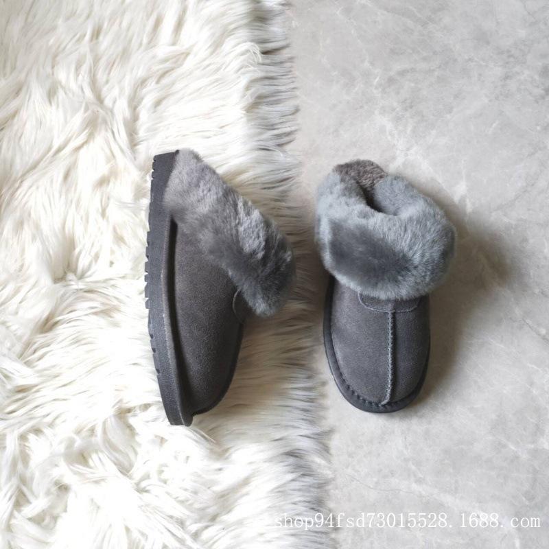 Wool snow boots new fluffy slippers winter wear warm velvet cotton shoes bag head star drag lazy drag 44 takes 1 size larger
Wool snow boots new fluffy slippers winter wear warm velvet cotton shoes bag head star drag lazy drag 44 takes 1 size larger