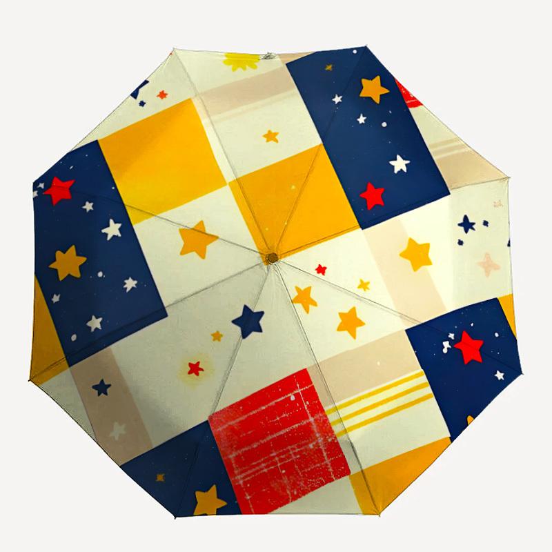 1pc Starry PatchworkAutomatic Folding Umbrella, Portable & Foldable Design with 8 Ribs, Casual Outdoor Accessory yy250804209
1pc Starry PatchworkAutomatic Folding Umbrella, Portable & Foldable Design with 8 Ribs, Casual Outdoor Accessory yy250804209