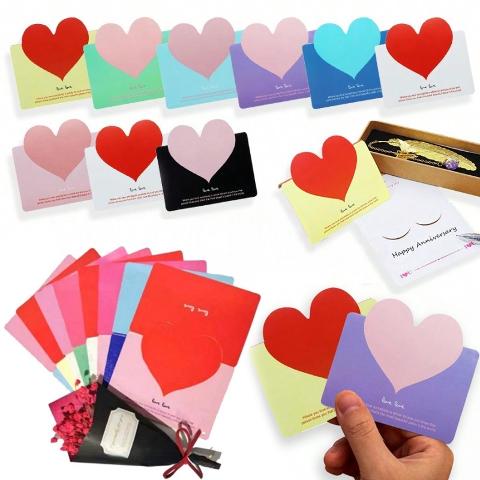 10-50Pcs Foldable Love Heart Greeting Cards Valentines Day Christmas Wedding Card Flower Card Birthday Card Greeting Cards 10PCS
10-50Pcs Foldable Love Heart Greeting Cards Valentines Day Christmas Wedding Card Flower Card Birthday Card Greeting Cards 10PCS