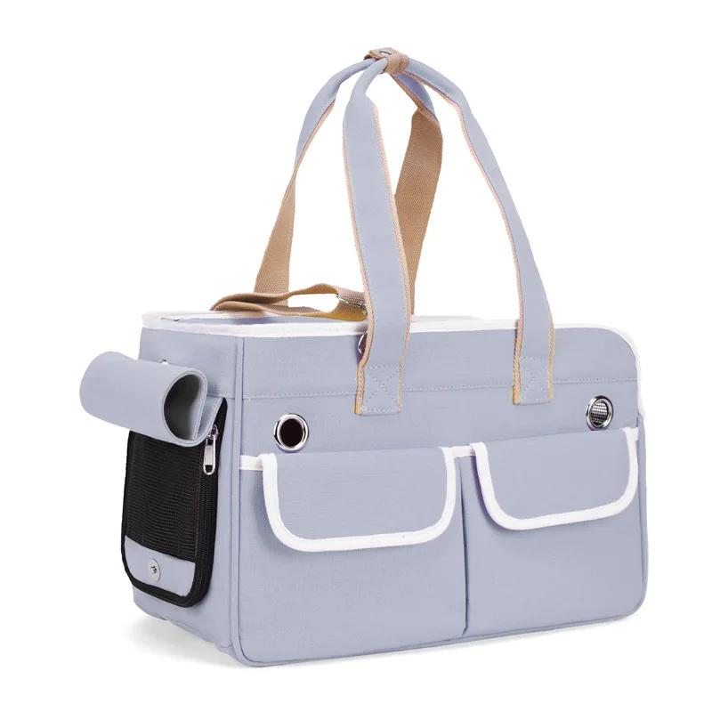 New Breathable Cat Bag Going Out Portable Pet Bag Outdoor Handbag Folding Cat Cage Pet Products синий
New Breathable Cat Bag Going Out Portable Pet Bag Outdoor Handbag Folding Cat Cage Pet Products синий