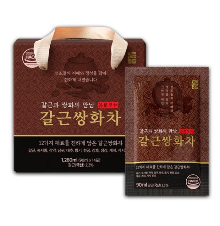 Galgeun Ssanghwa Tea 14 Pack 1 box
Galgeun Ssanghwa Tea 14 Pack 1 box