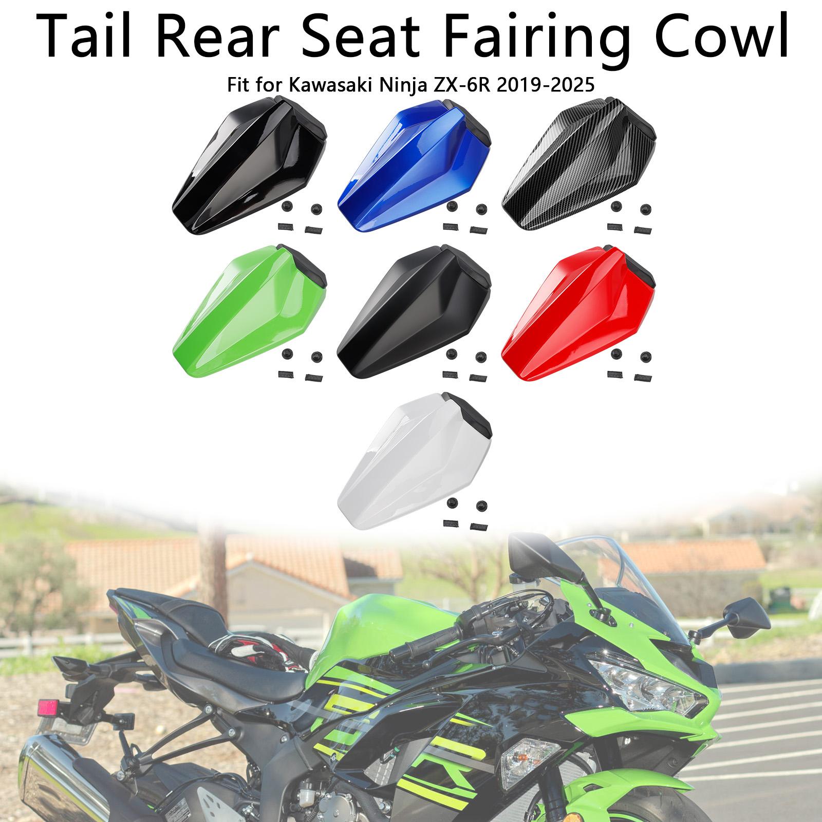 Racing Tail Rear Seat Fairing Cowl For Kawasaki ZX6R ZX-6R 2019-2025 білий
Racing Tail Rear Seat Fairing Cowl For Kawasaki ZX6R ZX-6R 2019-2025 білий
