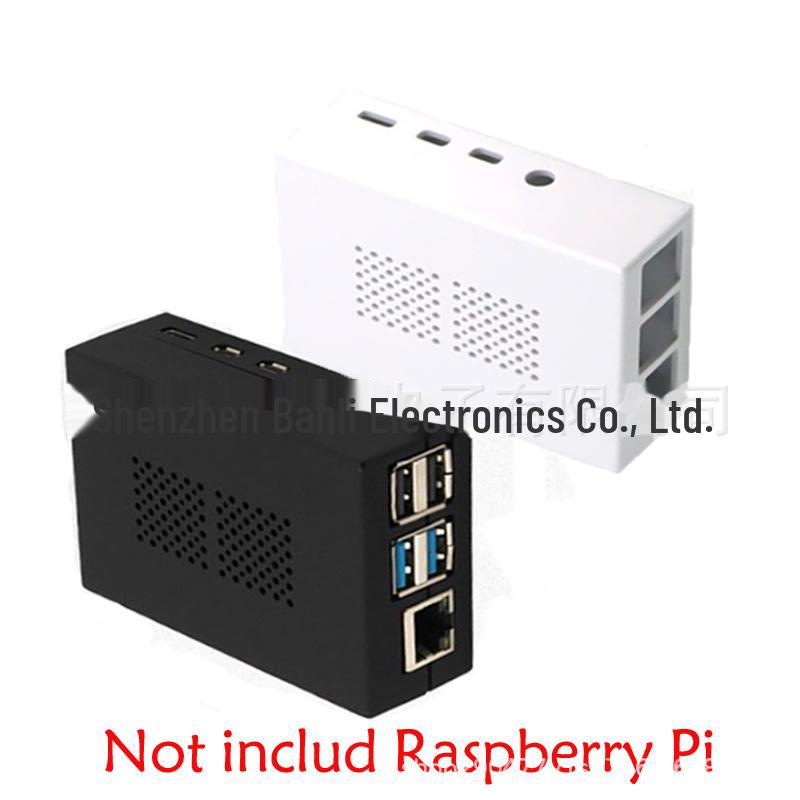 Raspberry Pi 4B Case with Fan - ABS Molded Protective Enclosure White shell without fan
Raspberry Pi 4B Case with Fan - ABS Molded Protective Enclosure White shell without fan