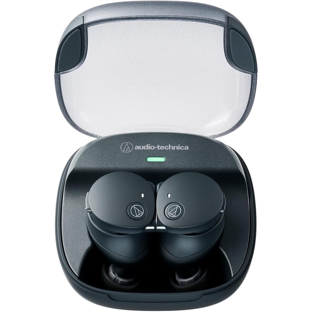 audio-technica ATH-CKS50TW2 BK Справді бездротові навушники з Bluetooth, Функція магнітного перемикача, До 65 годин відтворення, Водонепроникні та пилозахищені за стандартом IP55
audio-technica ATH-CKS50TW2 BK Справді бездротові навушники з Bluetooth, Функція магнітного перемикача, До 65 годин відтворення, Водонепроникні та пилозахищені за стандартом IP55