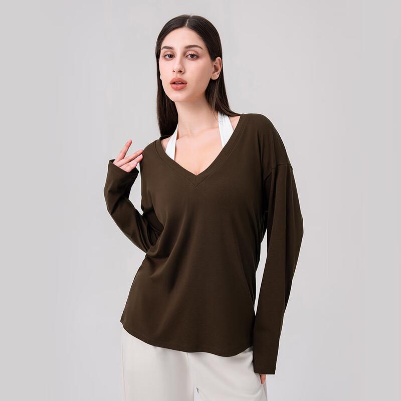 Women s V-Neck Long Sleeve Yoga & Fitness T-Shirt L
Women s V-Neck Long Sleeve Yoga & Fitness T-Shirt L