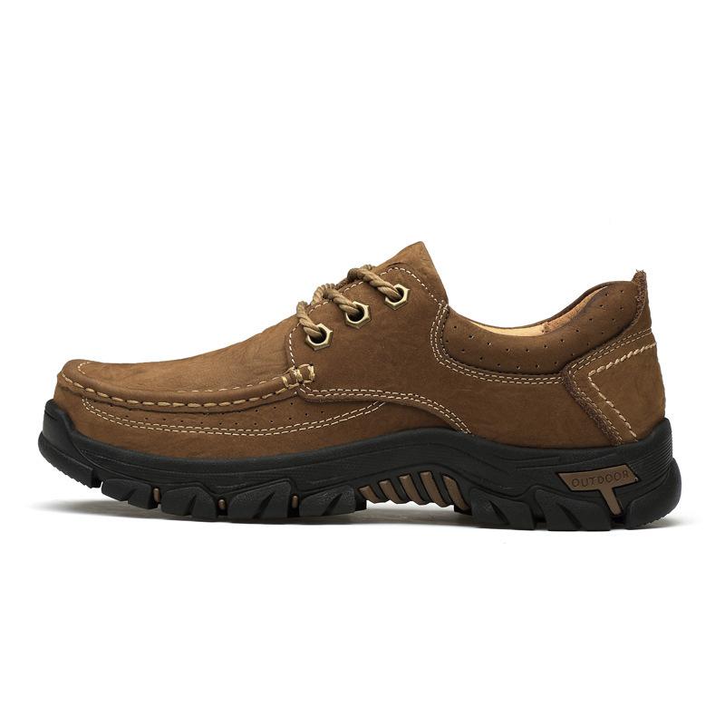 Men s shoes autumn and winter casual shoes cowhide tooling shoes matte leather shoes rough big head outdoor mountaineering sports shoes 38 коричневий
Men s shoes autumn and winter casual shoes cowhide tooling shoes matte leather shoes rough big head outdoor mountaineering sports shoes 38 коричневий