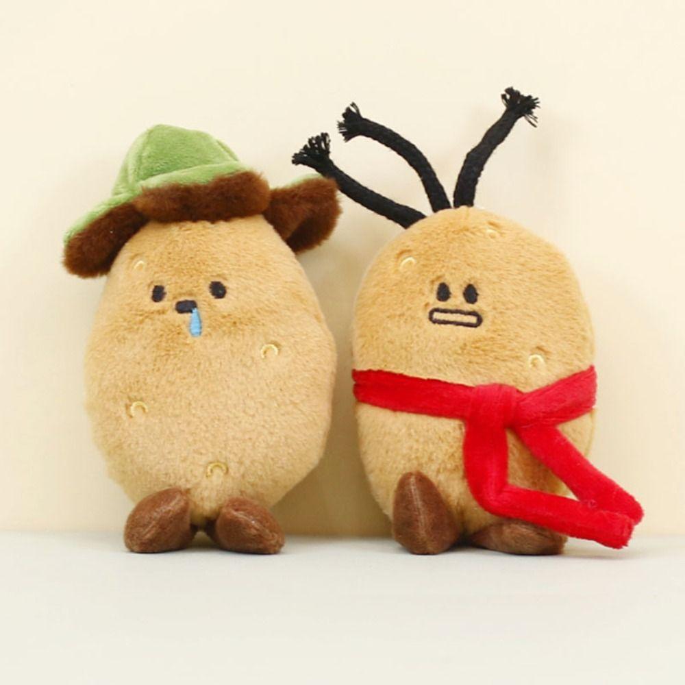 Padded Jacket Potato Plushies Pendant Cartoon Scarf Potato Plush Keyring Car Key Pendant
Padded Jacket Potato Plushies Pendant Cartoon Scarf Potato Plush Keyring Car Key Pendant