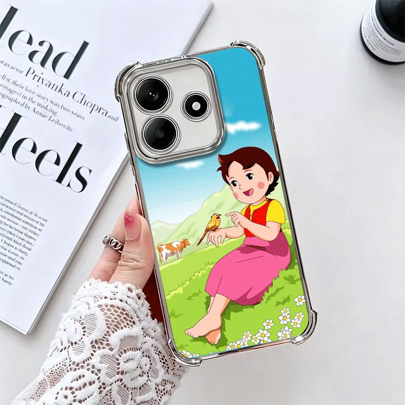 Heidi Cartoon Cute Plating Phone Case For Xiaomi Redmi Note 14 15 Pro Plus 13 12 11 11S 11T 10 9S 9 5G Anti-Fall Airabag Cover Redmi Note 9S
Heidi Cartoon Cute Plating Phone Case For Xiaomi Redmi Note 14 15 Pro Plus 13 12 11 11S 11T 10 9S 9 5G Anti-Fall Airabag Cover Redmi Note 9S