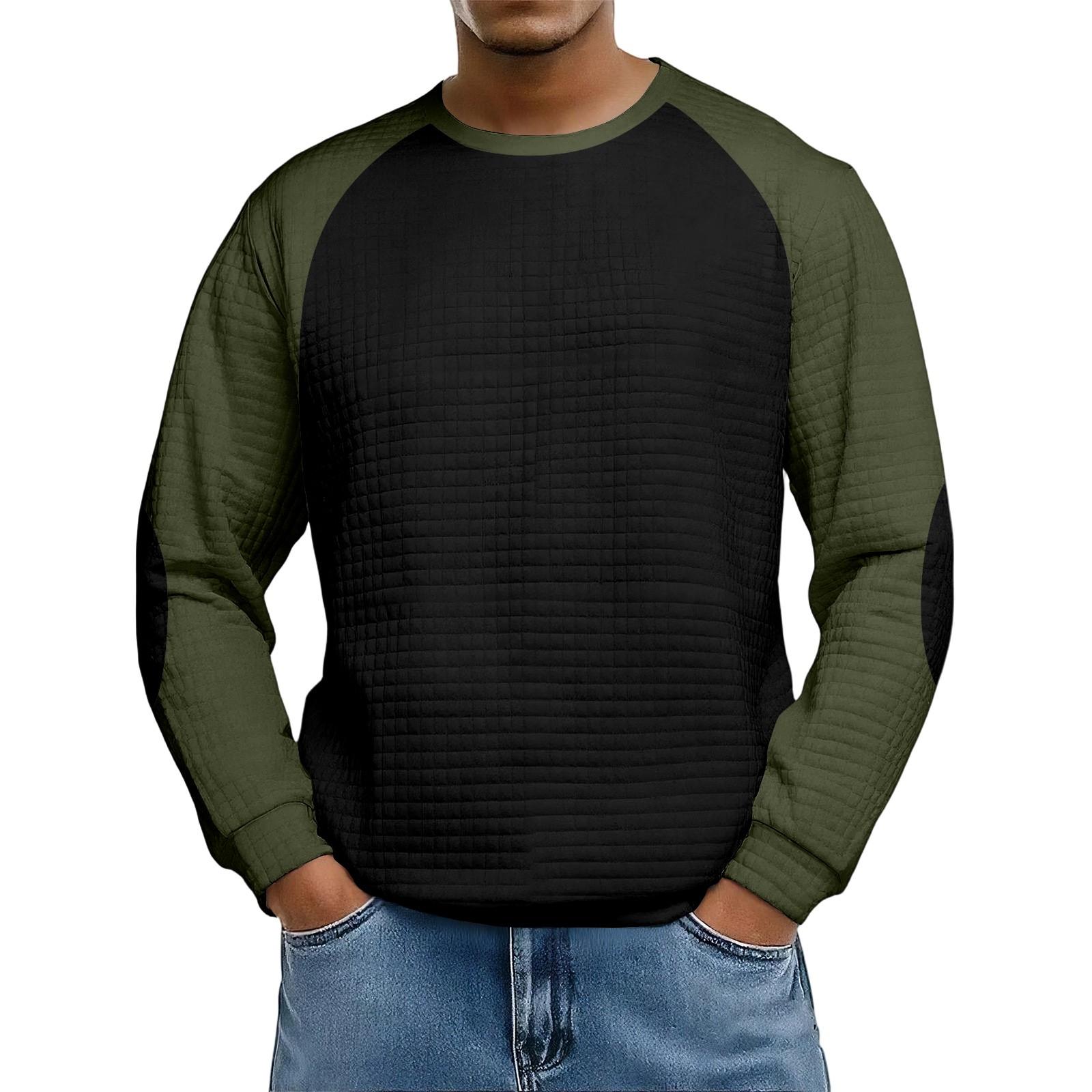 Men s Loose-fitting Casual -weave Neck Long-sleeved Top L
Men s Loose-fitting Casual -weave Neck Long-sleeved Top L