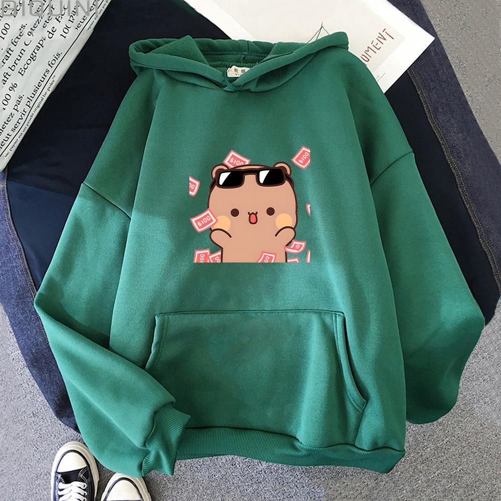 BUBU DUDU Bear Hoodie Cute Millionaire Panda Bear Couple Clothing for Men and Women Pullovers Autumn & Winter Sweatshirt Tops XS темно-зеленого
BUBU DUDU Bear Hoodie Cute Millionaire Panda Bear Couple Clothing for Men and Women Pullovers Autumn & Winter Sweatshirt Tops XS темно-зеленого