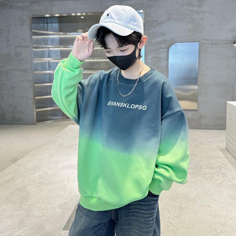 Мальчики мода толстовка с капюшоном весна и осень дети плавный круглый вырез топ 120cm зелёный
Мальчики мода толстовка с капюшоном весна и осень дети плавный круглый вырез топ 120cm зелёный