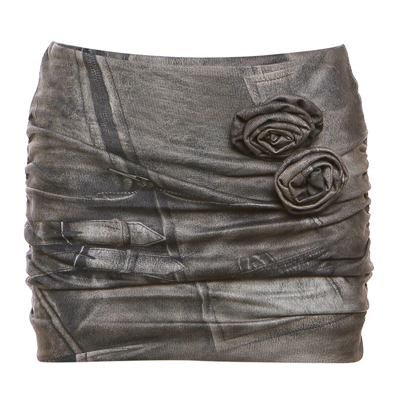 # Sisjuly# Battle Damage Retro Rose Slim Skirt Women s Waste Soil Wind Graffiti Printing Pleated Slim-Fit Skirt Grey L
# Sisjuly# Battle Damage Retro Rose Slim Skirt Women s Waste Soil Wind Graffiti Printing Pleated Slim-Fit Skirt Grey L