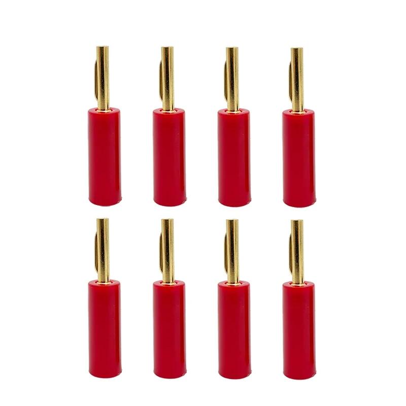 8Pcs Red and Black New 4mmNeedle Type Plugs Pure Copper Gold Plated Musical Speaker Pin Banana Plug Connectors
8Pcs Red and Black New 4mmNeedle Type Plugs Pure Copper Gold Plated Musical Speaker Pin Banana Plug Connectors