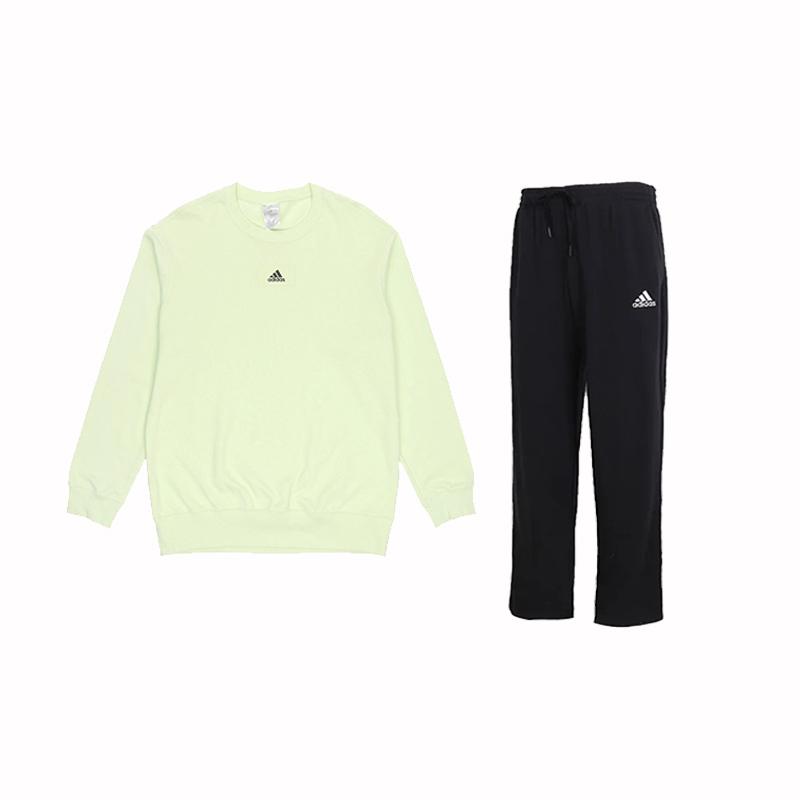 Adidas Crew Neck Pullover Sweatshirt Solid Color Logo Drawstring Pants Casual Sports Set Men sets HE4352+-GK9273 XL
Adidas Crew Neck Pullover Sweatshirt Solid Color Logo Drawstring Pants Casual Sports Set Men sets HE4352+-GK9273 XL