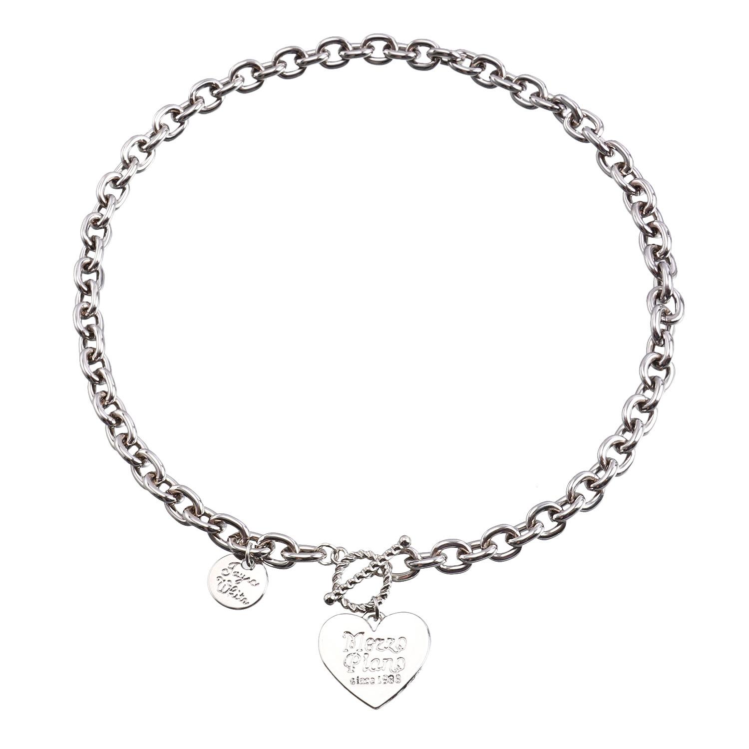European and American jewelry, punk metal collarbone chain dancing necklace, trendy girl Internet celebrity thick chain love necklace necklace
European and American jewelry, punk metal collarbone chain dancing necklace, trendy girl Internet celebrity thick chain love necklace necklace