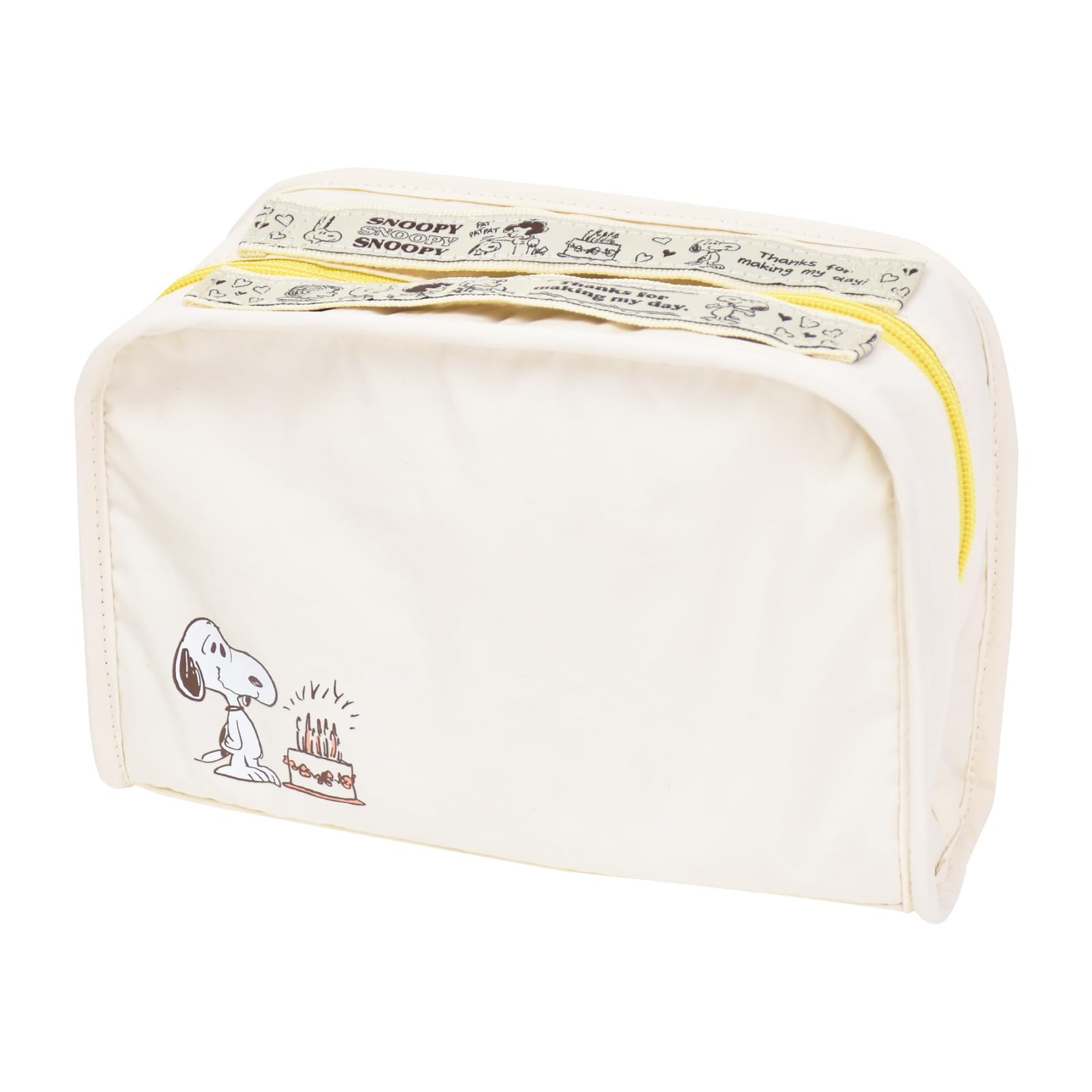 Cosmetic Pouch with Multiple Compartments, Snoopy Travel Design, SPZ-4111
Cosmetic Pouch with Multiple Compartments, Snoopy Travel Design, SPZ-4111
