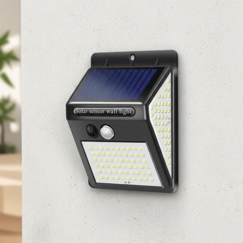 Solar Outdoor Wall Light 140LED Waterproof Motion Sensor Super Bright 3 Side Lighting Home Decor синій
Solar Outdoor Wall Light 140LED Waterproof Motion Sensor Super Bright 3 Side Lighting Home Decor синій
