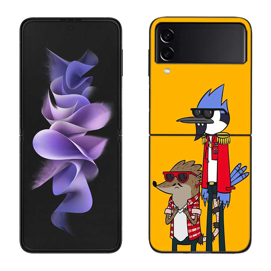 Cartoon Regulars Cute Show Phone Case For Samsung Z Flip 7 6 5G Galaxy Z Flip 5 4 3 Black Hard Cell Cover Luxury PC Shell Coque Samsung Z Flip 6 5G
Cartoon Regulars Cute Show Phone Case For Samsung Z Flip 7 6 5G Galaxy Z Flip 5 4 3 Black Hard Cell Cover Luxury PC Shell Coque Samsung Z Flip 6 5G