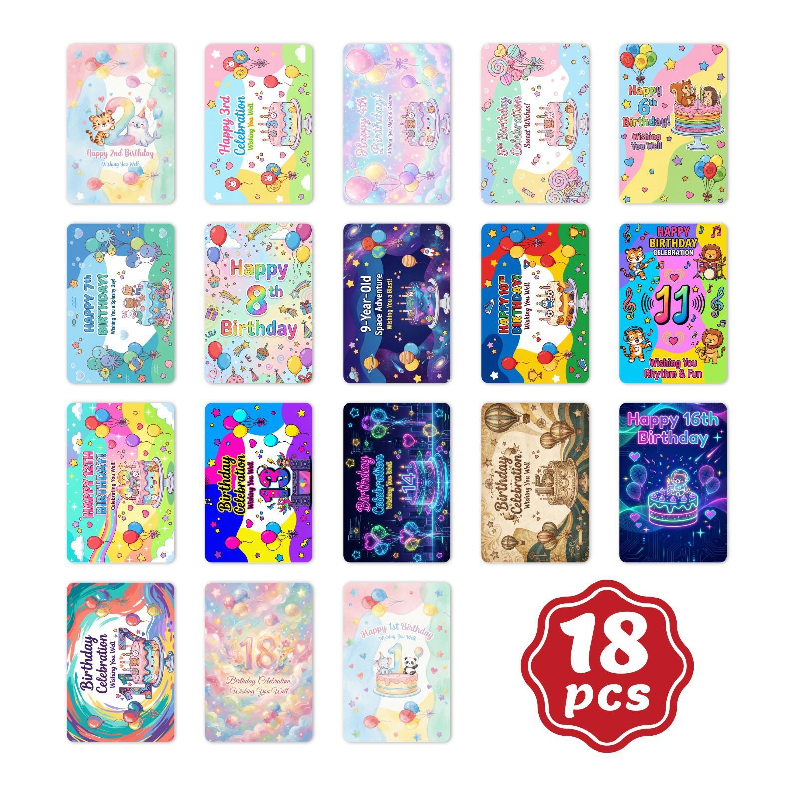 Birthday Card Set 18/36/54/72 Happy Birthday Birthday Cards Birthday card-rxha0011
Birthday Card Set 18/36/54/72 Happy Birthday Birthday Cards Birthday card-rxha0011