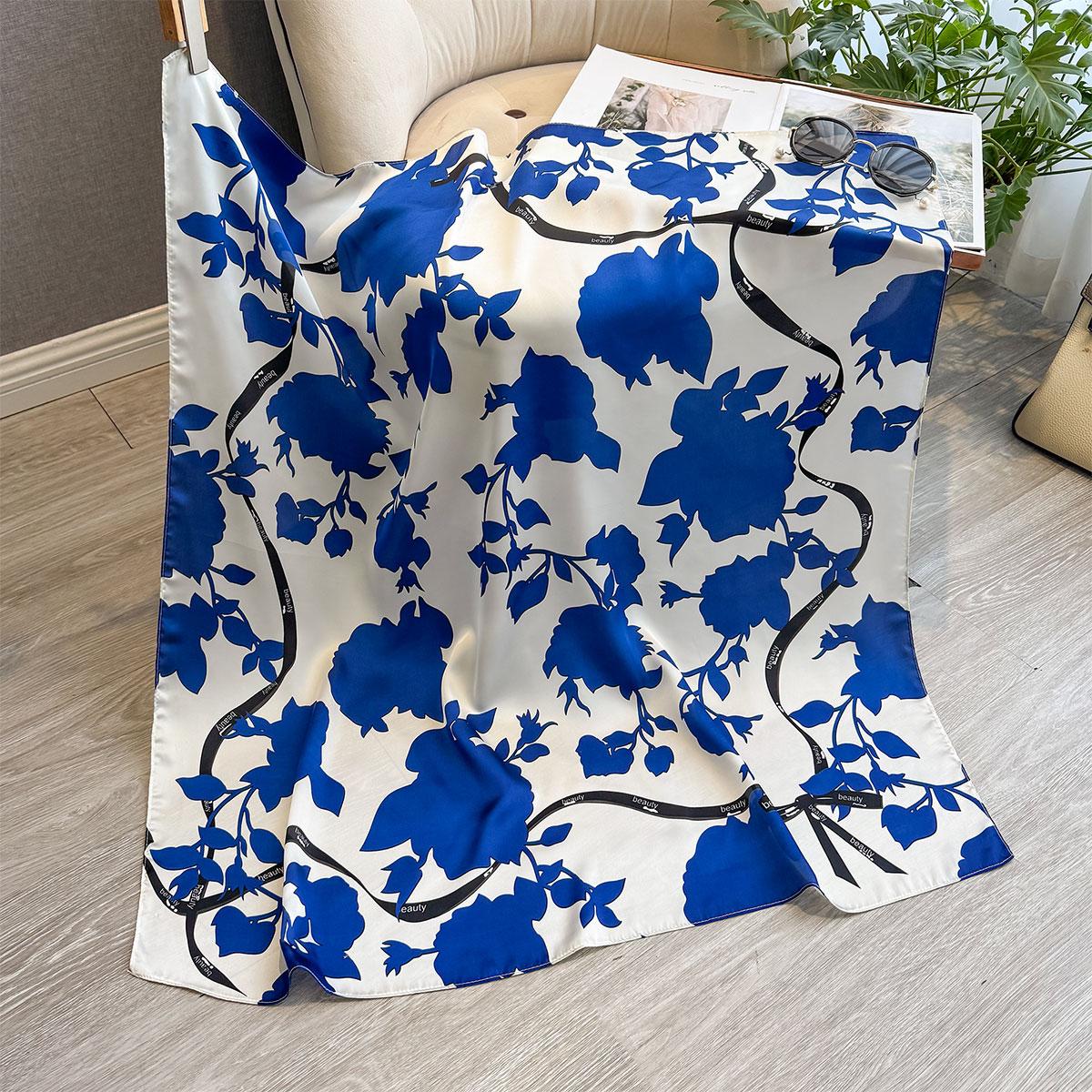 Twill Silk Headband Hijab Square Scarf Print 90Cm Warm Beach Stoles Shawl Wraps Female Hair Band Bag Wrist Bandana Foulard
Twill Silk Headband Hijab Square Scarf Print 90Cm Warm Beach Stoles Shawl Wraps Female Hair Band Bag Wrist Bandana Foulard