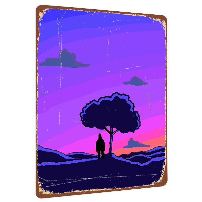 Modern Minimalist Landscape Iron Painting Home Living Room Decor Bedroom Wall Hanging Creative Metal Craft Gift 20x30cm(7.8x11.8inch)
Modern Minimalist Landscape Iron Painting Home Living Room Decor Bedroom Wall Hanging Creative Metal Craft Gift 20x30cm(7.8x11.8inch)