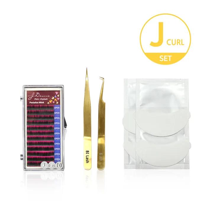 Earth You Eyelash Mink Eyelash Extension 3-piece Set J Curl Mix 0.15T + Tweezers (ST) + Patch B11
Earth You Eyelash Mink Eyelash Extension 3-piece Set J Curl Mix 0.15T + Tweezers (ST) + Patch B11