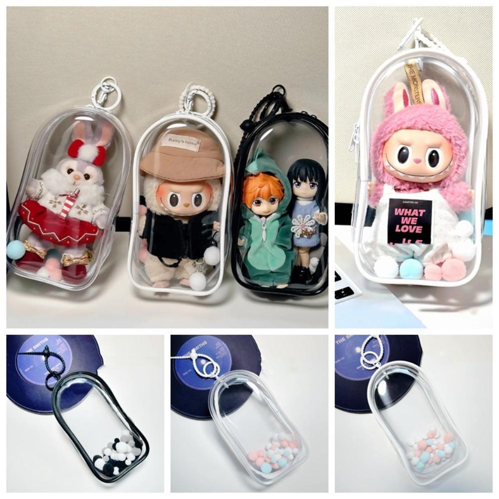 Thicken Labubu Doll Outgoing Bag With Keychain Cotton Doll Storage Pouch Kids Girls Toys чорний
Thicken Labubu Doll Outgoing Bag With Keychain Cotton Doll Storage Pouch Kids Girls Toys чорний