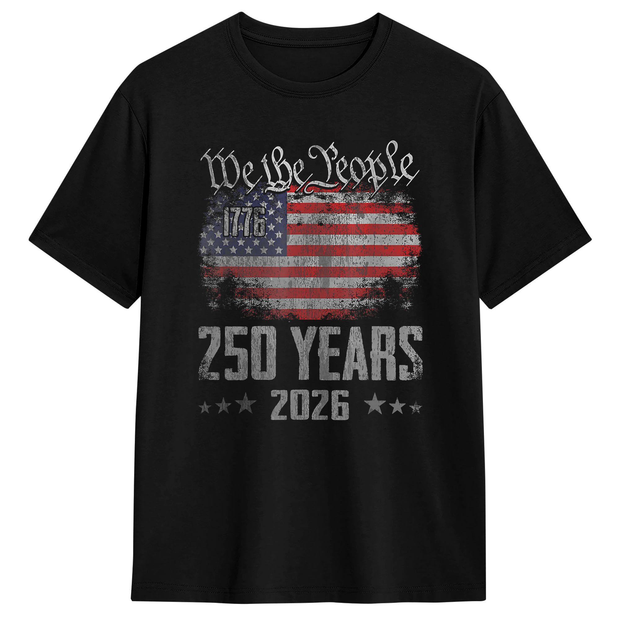 250 Years American 250th Anniversary USA Patriotic 4th July T-Shirts for Men 100% Cotton Tee Shirt Short Sleeve T Shirts Tops 5XL різнокольоровий
250 Years American 250th Anniversary USA Patriotic 4th July T-Shirts for Men 100% Cotton Tee Shirt Short Sleeve T Shirts Tops 5XL різнокольоровий