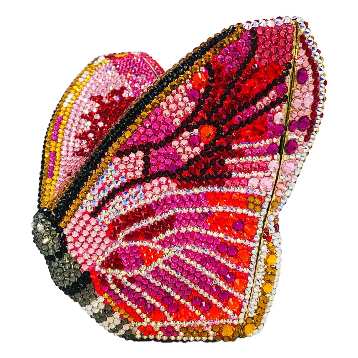 Boutique De FGG Novelty Butterfly Rhinestone Clutch Purse Handmade Women Crystal Clutch Evening Bags Party Prom Minaudiere Bag Mini Size
Boutique De FGG Novelty Butterfly Rhinestone Clutch Purse Handmade Women Crystal Clutch Evening Bags Party Prom Minaudiere Bag Mini Size