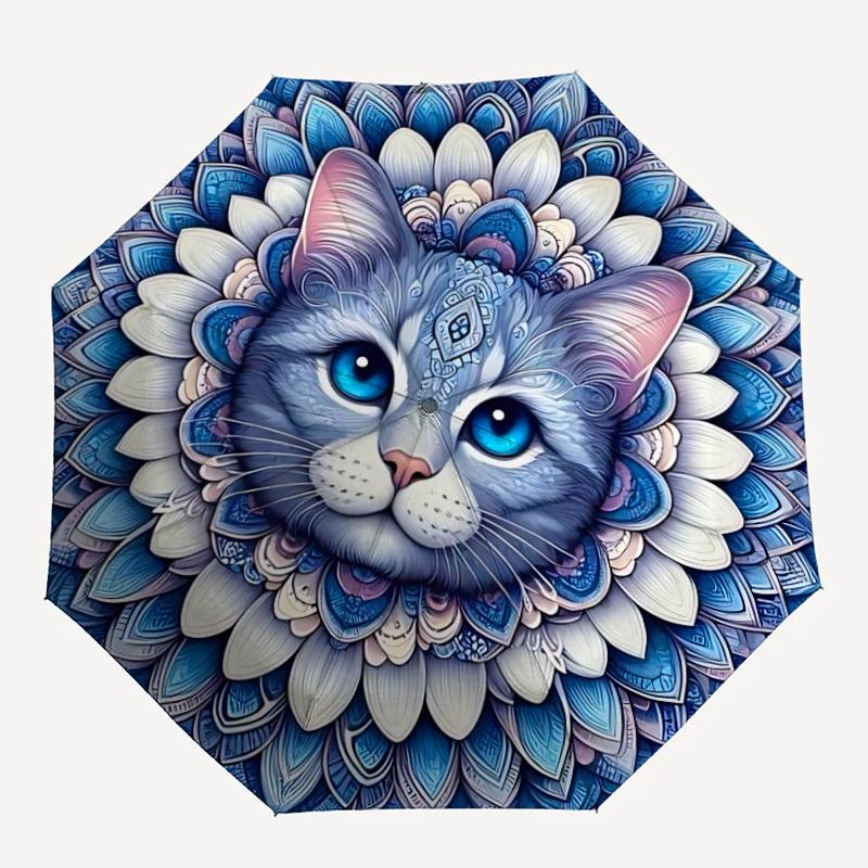 1pc Floral Mandala Automatic Folding Umbrella, 8-Rib Sturdy Canopy, Portable Travel Umbrella for Outdoor Use,151
1pc Floral Mandala Automatic Folding Umbrella, 8-Rib Sturdy Canopy, Portable Travel Umbrella for Outdoor Use,151