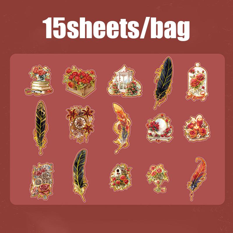 Holographic Feather Stickers 15 Sheets PET Waterproof DIY Scrapbook Journal Laptop Phone Case Decoration For Girls Teens Adults
Holographic Feather Stickers 15 Sheets PET Waterproof DIY Scrapbook Journal Laptop Phone Case Decoration For Girls Teens Adults