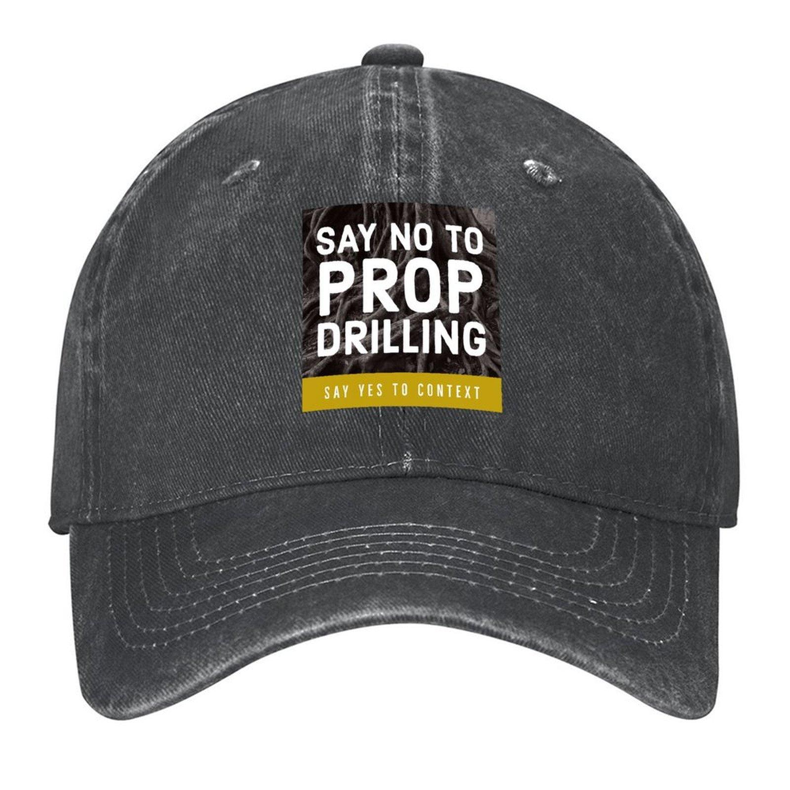 2026 Say No To Prop Drilling | Say Yes To Context! Baseball Cap Golf Cap Sailor Cap For Men Kids Hat Dropshipping Golf Men Women
2026 Say No To Prop Drilling | Say Yes To Context! Baseball Cap Golf Cap Sailor Cap For Men Kids Hat Dropshipping Golf Men Women