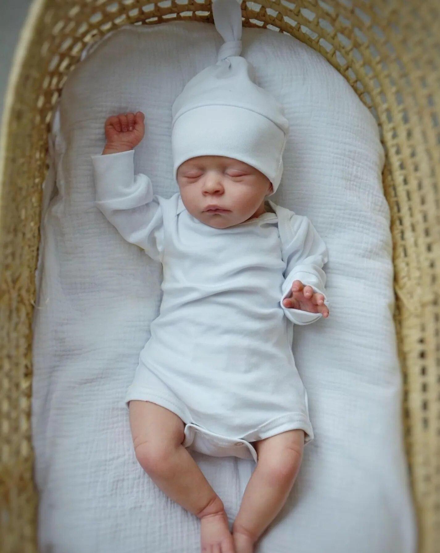 BZDOLL 50 CM 3D-Paint Skin With Vein Realistic Soft Silicone Reborn Sleeping Baby Doll, 20 Inch Alive Newborn Bebe Dress Up Toy Birthday Gift For Girl
BZDOLL 50 CM 3D-Paint Skin With Vein Realistic Soft Silicone Reborn Sleeping Baby Doll, 20 Inch Alive Newborn Bebe Dress Up Toy Birthday Gift For Girl