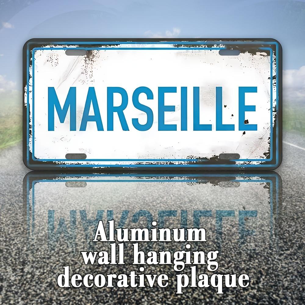 Vintage Marseille City Themed Aluminum Metal Sign Retro French City Style Wall Hanging Decor for Home Bar Cafe Office Living Roo 15x30cm(5.9x7.8inch)
Vintage Marseille City Themed Aluminum Metal Sign Retro French City Style Wall Hanging Decor for Home Bar Cafe Office Living Roo 15x30cm(5.9x7.8inch)