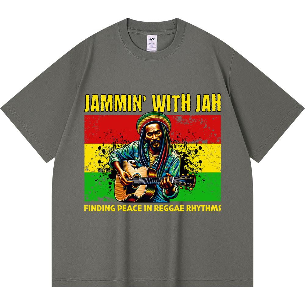 230GSM 100% Cotton T-Shirt Jammin With Jah Print Tees Funny Harajuku Style Combed Cotton Tshirt XS абрикосовый
230GSM 100% Cotton T-Shirt Jammin With Jah Print Tees Funny Harajuku Style Combed Cotton Tshirt XS абрикосовый