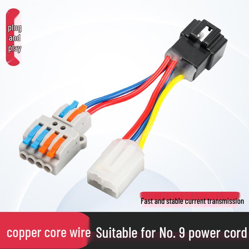12V Power Cord for Ninebot Scooter with DC Converter, Connect Spotlights and Heated Grips, No Wire Cutting Needed
12V Power Cord for Ninebot Scooter with DC Converter, Connect Spotlights and Heated Grips, No Wire Cutting Needed