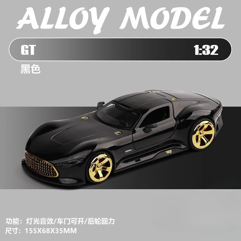 1:32 GT sports car Model Car Metal Diecasts Vehicle Collectable Hobbies Sound & Light Miniature Toy For Boy
1:32 GT sports car Model Car Metal Diecasts Vehicle Collectable Hobbies Sound & Light Miniature Toy For Boy