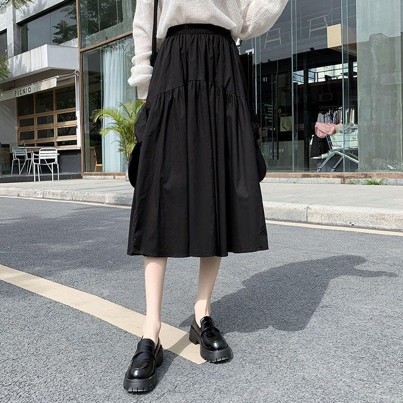 Designer Midi Skirt for Women - Spring Korean Style High-Waist A-Line Umbrella Skirt with Niche Aesthetic XL чорний
Designer Midi Skirt for Women - Spring Korean Style High-Waist A-Line Umbrella Skirt with Niche Aesthetic XL чорний
