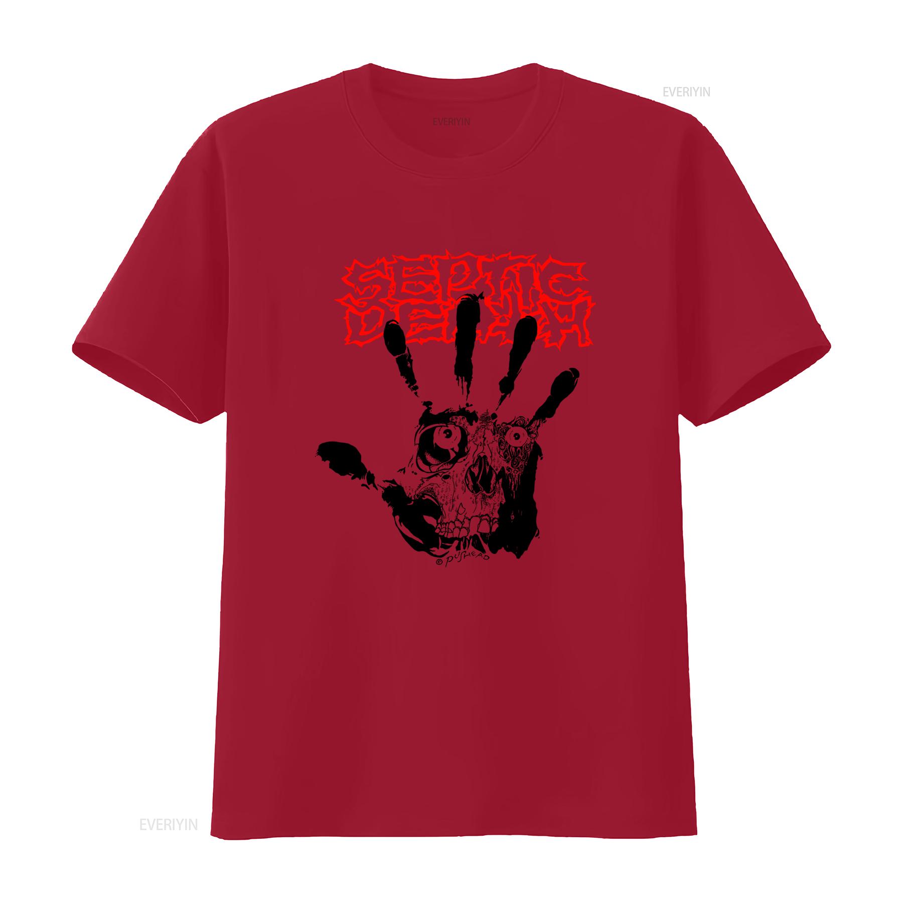 SEPTIC DEATH Pushead 1990s Punk Rock Skull Handprint T Shirt For Fans White All Sizes vintage Washed Breathable Slightly Unisex S
SEPTIC DEATH Pushead 1990s Punk Rock Skull Handprint T Shirt For Fans White All Sizes vintage Washed Breathable Slightly Unisex S
