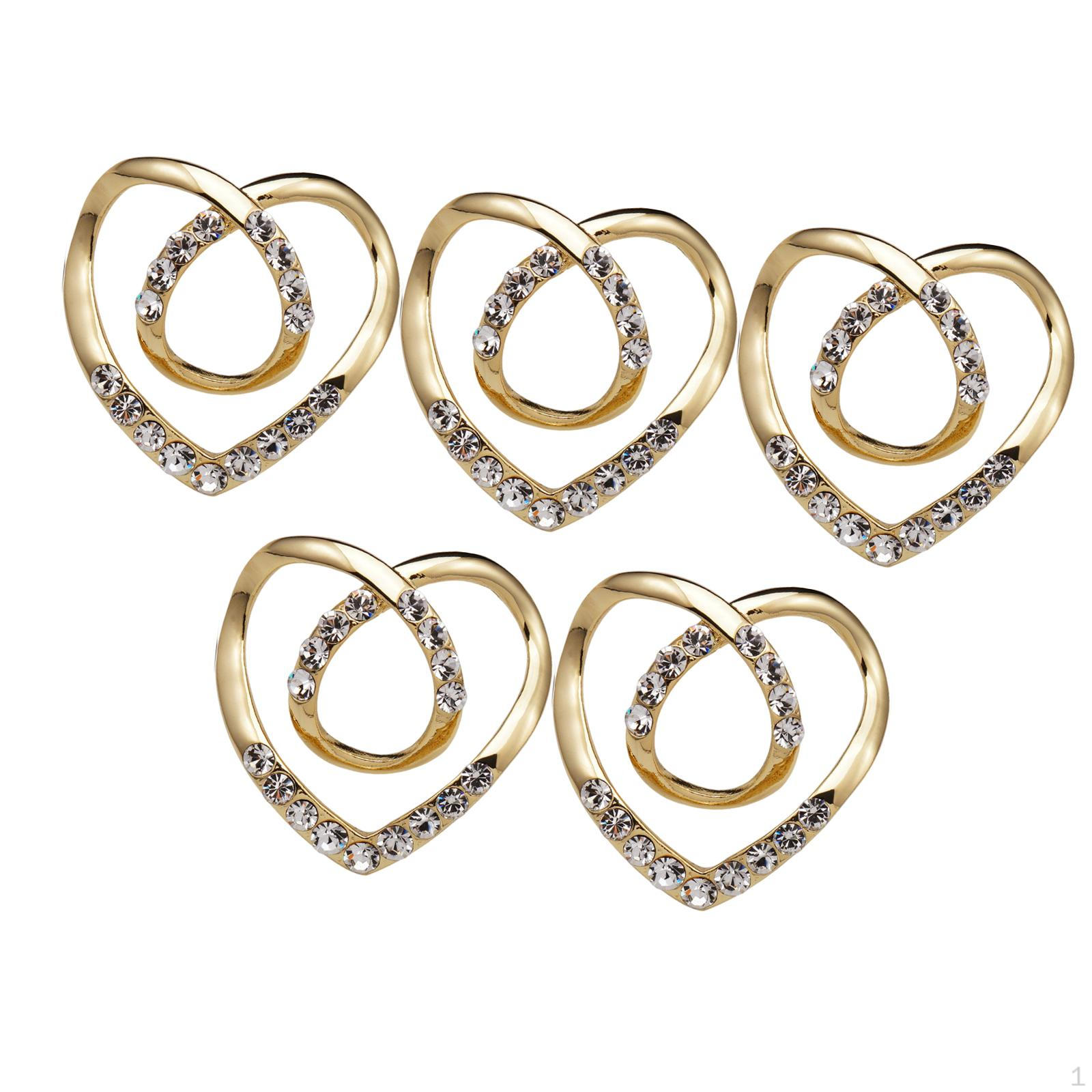 Hollow Love Heart Scarves Clips Metal Shawl Clip Buckle Waist Scarf Ring Clasp Holder golden 5x5.1cm
Hollow Love Heart Scarves Clips Metal Shawl Clip Buckle Waist Scarf Ring Clasp Holder golden 5x5.1cm