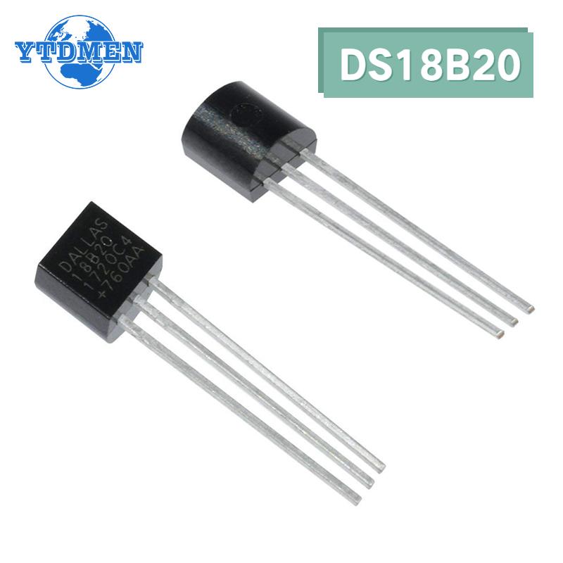 5/10PCS DS18B20 Датчик температури 18B20 TO-92 Програмований цифровий датчик термометра Чіп для Arduino 5pcs
5/10PCS DS18B20 Датчик температури 18B20 TO-92 Програмований цифровий датчик термометра Чіп для Arduino 5pcs