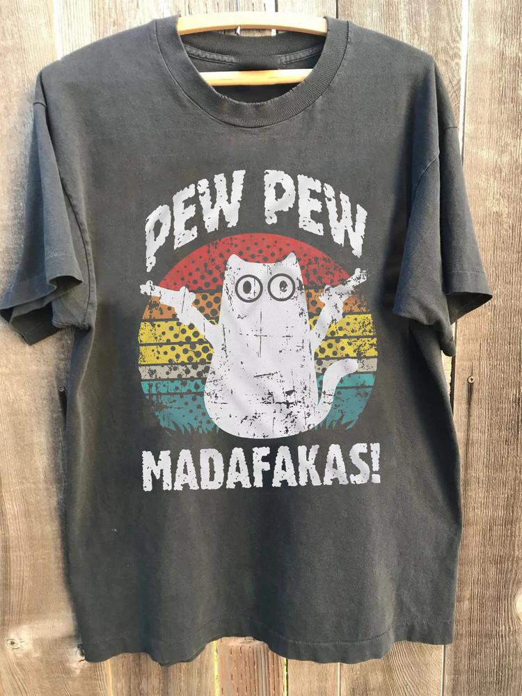 Funny Cat PEW PEW MADAFAKAS Xmas Gift Full Size S-5XL SN634 Unisex T-Shirt XXXL
Funny Cat PEW PEW MADAFAKAS Xmas Gift Full Size S-5XL SN634 Unisex T-Shirt XXXL