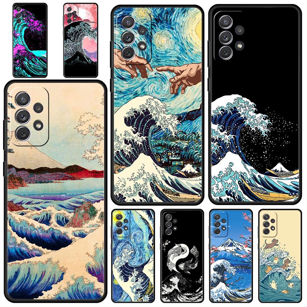 Golden Great Wave Kanagawa Surf Phone Case for Samsung Galaxy A13 A51 A71 A21S A12 A11 A31 A41 A23 A53 A73 A52 A32 5G A03S Cover
Golden Great Wave Kanagawa Surf Phone Case for Samsung Galaxy A13 A51 A71 A21S A12 A11 A31 A41 A23 A53 A73 A52 A32 5G A03S Cover
