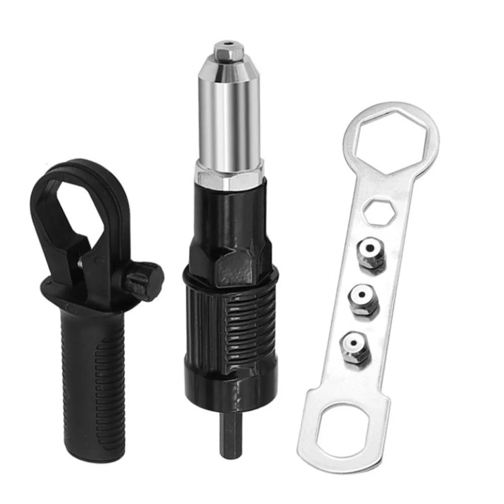 Quick & Easy Rivet Pulling Drill Bit Adapter with Hex Shaft Professional Rivet Gun Adapter,2.4/3.2/4.0/4.8mm,Cordless Rivet Gun
Quick & Easy Rivet Pulling Drill Bit Adapter with Hex Shaft Professional Rivet Gun Adapter,2.4/3.2/4.0/4.8mm,Cordless Rivet Gun