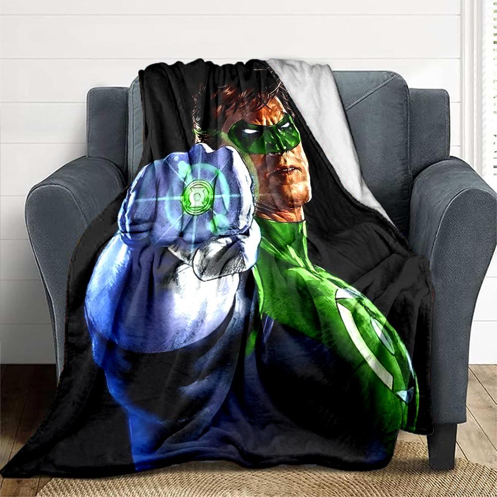 1pc Green Lantern, Superhero Blanket | Polyester Fiber, All-Season Comfort for Sofa, Bed, Office, Car, Camping, Ideal Home Decor & Gift, Office Comfor 100x150cm
1pc Green Lantern, Superhero Blanket | Polyester Fiber, All-Season Comfort for Sofa, Bed, Office, Car, Camping, Ideal Home Decor & Gift, Office Comfor 100x150cm