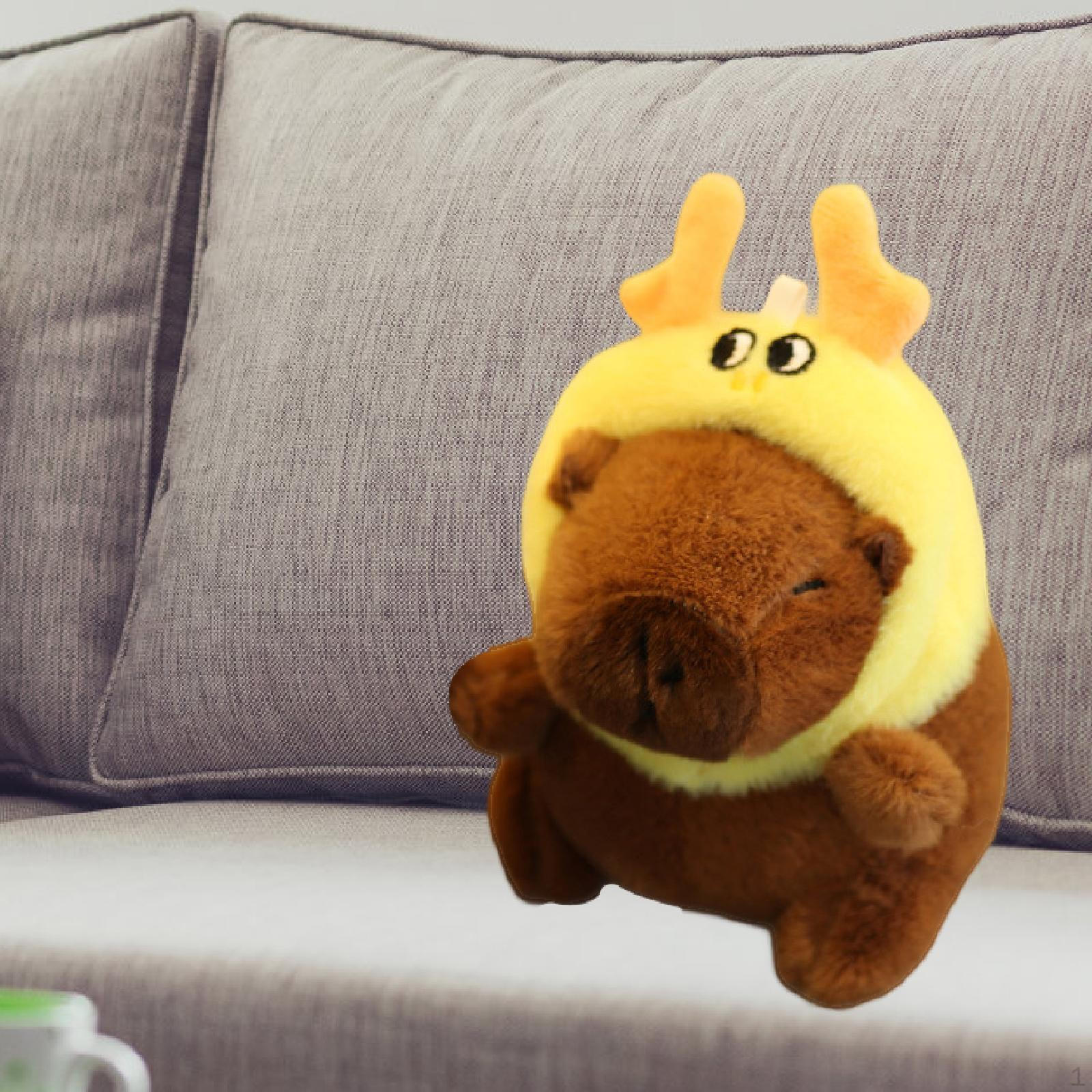 Очаровательный плюшевый брелок в виде капибары для аксессуаров для сумок
Очаровательный плюшевый брелок в виде капибары для аксессуаров для сумок