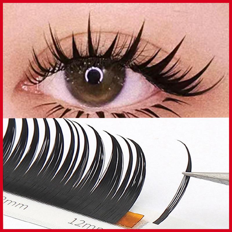Manga Wet Multi-Strand Tapered False Eyelashes - Pure Desire Little Devil Cross-Border Exclusive 10mm
Manga Wet Multi-Strand Tapered False Eyelashes - Pure Desire Little Devil Cross-Border Exclusive 10mm